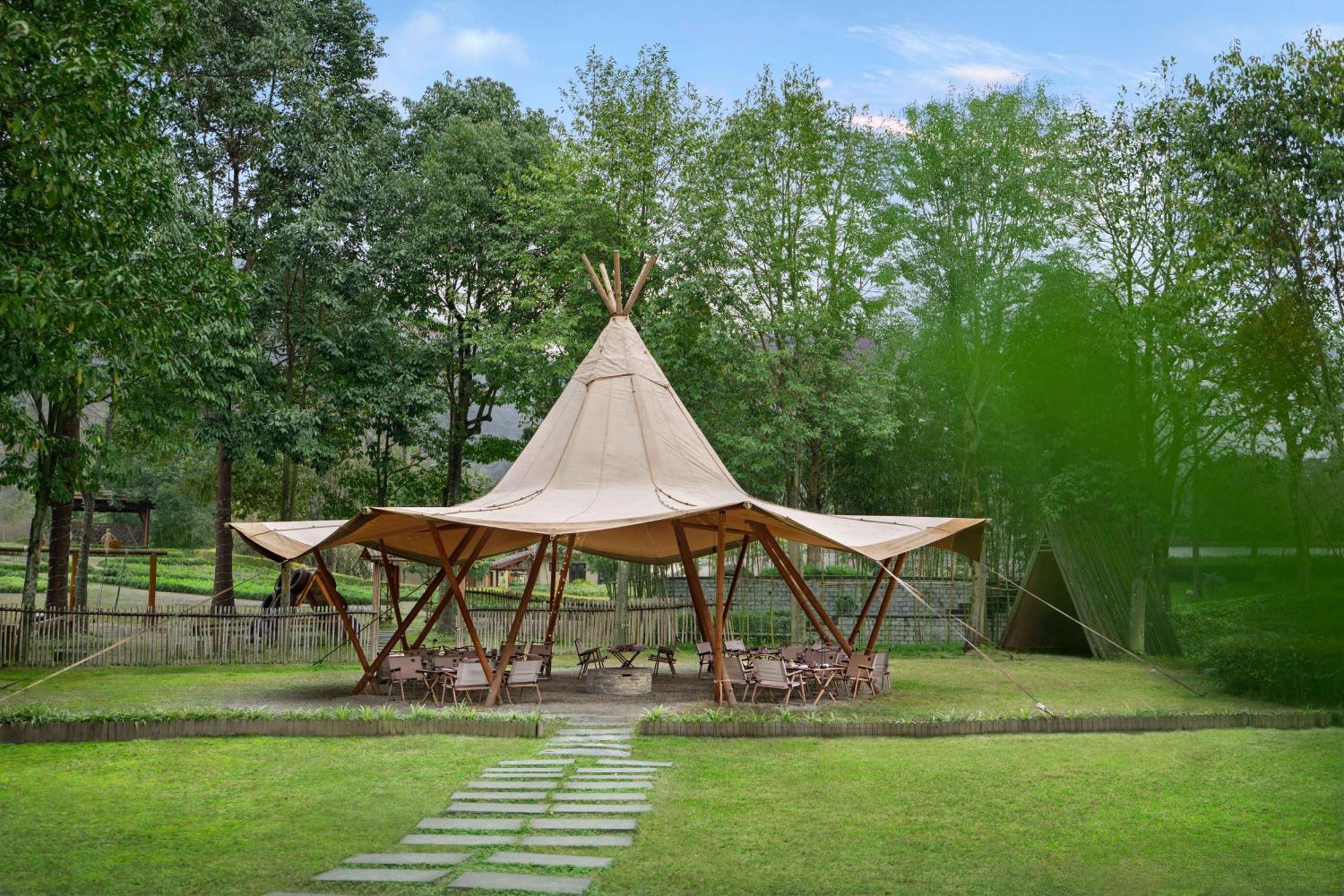 Six Senses Qing Cheng Mountain Hotel Chengdu Exterior photo